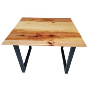 White Birch & Blonde Maple 38" Dining Table